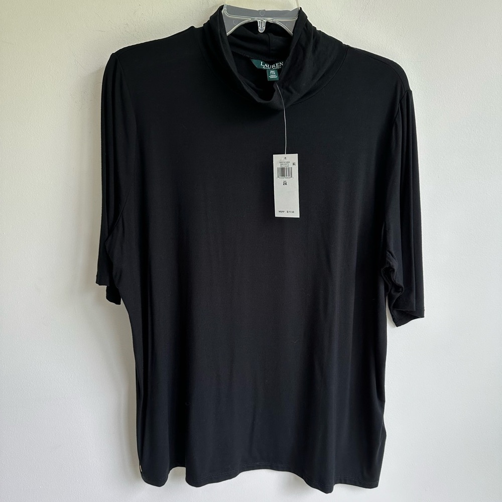 Lauren Ralph Lauren mock neck top